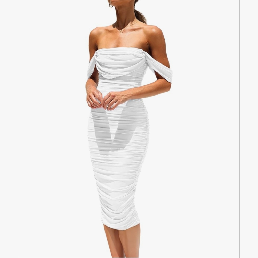 White dress